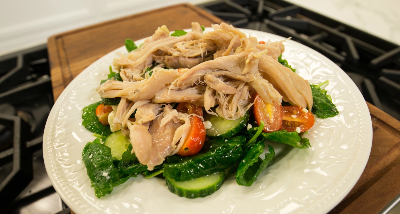 Easy Chicken Confit with Arugula Salad Recipe Southern Kitchen