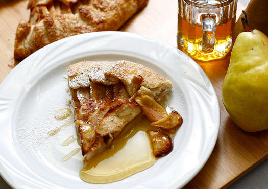 pear galette